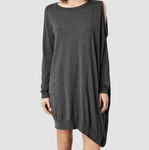 AllSaints asymmetrical dress